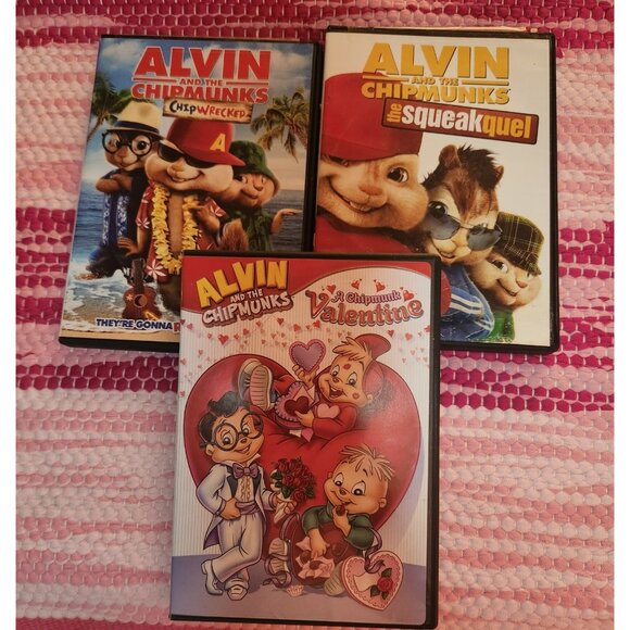 Alvin and the Chipmunks Dvd Lot - Picture 1 of 2